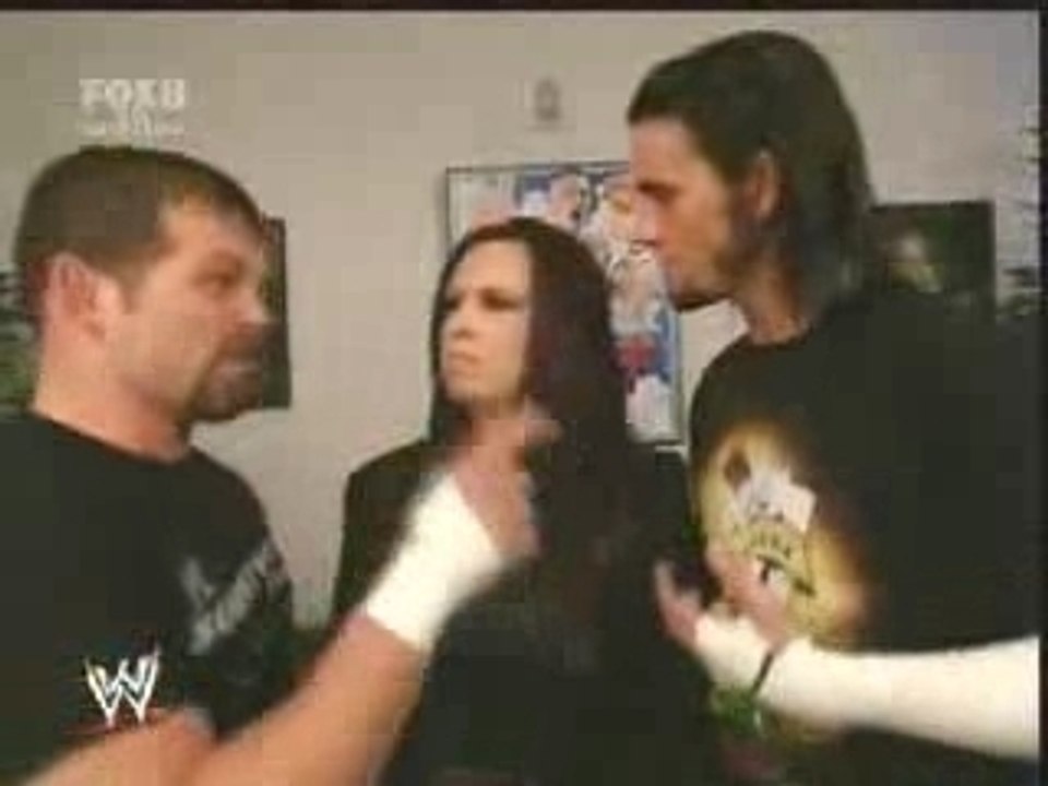 Smackdown 09 11 07 CM Punk & Jamie Noble With GM Vickie