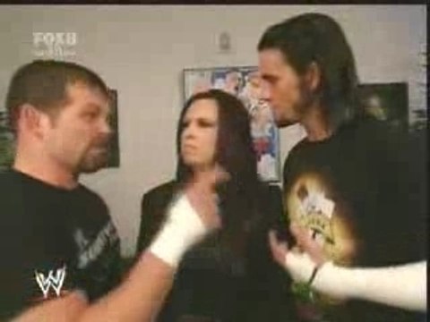 Smackdown 09 11 07 CM Punk & Jamie Noble With GM Vickie