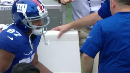 Kim Jones: Brandon Marshall still undergoing tests, Sterling Shepard is 'day-to-day'