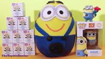 Giant Minion Surprise Egg Play Doh Despicable Me Funko Pop Mystery Mini Mega Bloks Blind Boxes