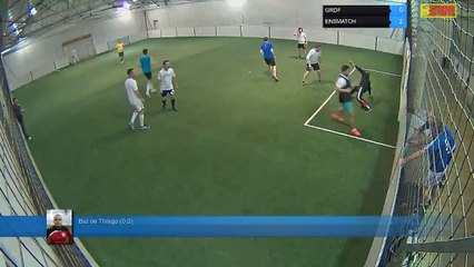 But de Thiago (0-2) - GRDF Vs ENSMATCH - 09/10/17 18:00 - LIGUE 4 - Poitiers Game Parc