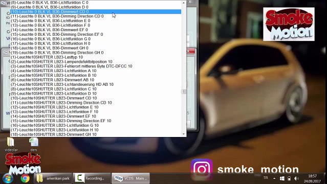 Vagcom Lecture 3 Us Lights Coding Amerikan Park Nasıl Kodlama Yapılır VCDS