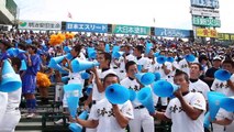 日本文理 応援団 2014夏 第96回全国高校野球選手権大会 vs 富山商 チャンステーマ（さあいきましょう）常勝文理 最強文理 他 新井 サヨナラホームラン時の様子も！