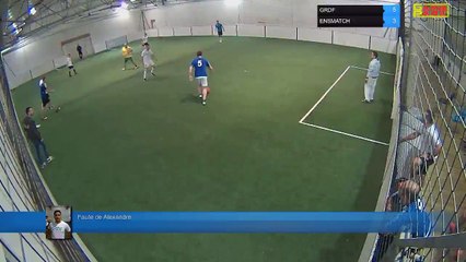 Faute de Alexandre  - GRDF Vs ENSMATCH - 09/10/17 18:00 - LIGUE 4 - Poitiers Game Parc