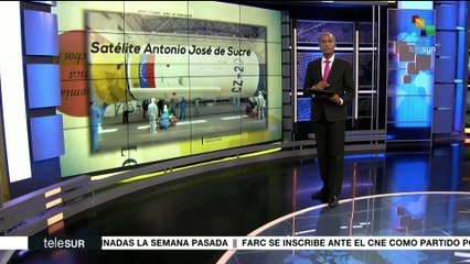 Pone Venezuela en órbita su tercer satélite, el Antonio José de Sucre