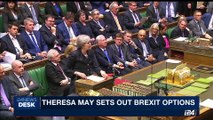 i24NEWS DESK | Theresa May sets out Brexit options |  Monday, October 9th 2017