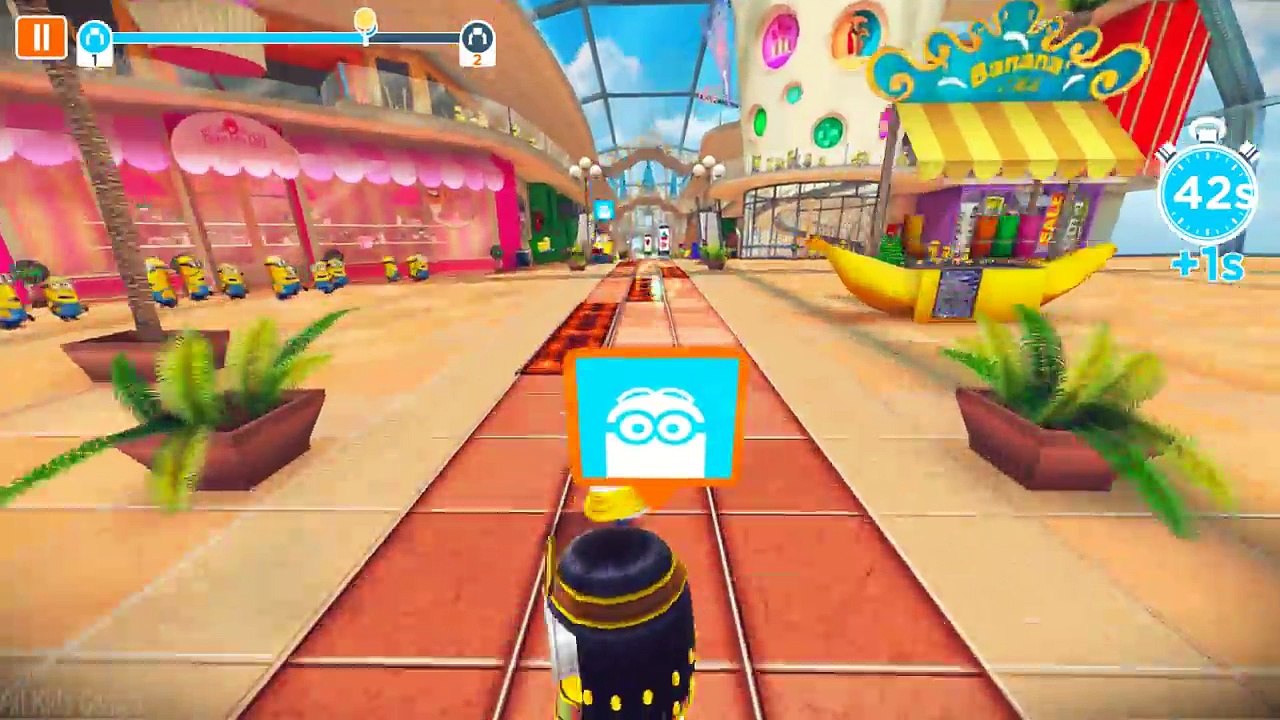 Despicable Me 2 - Minion Rush : Cleopatra Minion Multiplayer ! The Mall Map