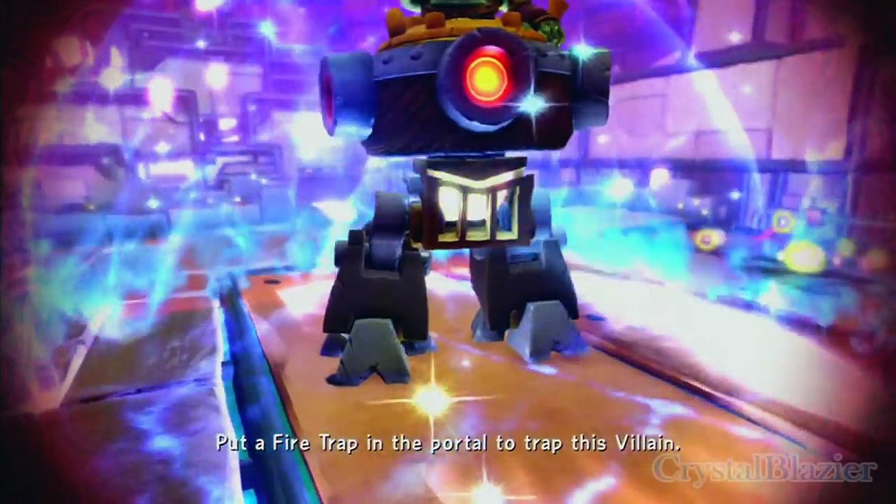Battles and Capture Sequences of the Fire Villains in Skylanders: Trap Team