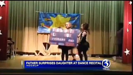 Soldier Surprises Daughter With Homecoming