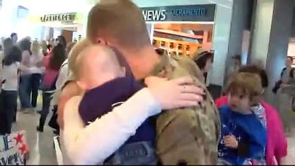National Guard Soldier Reunites With Family Will Touch Your Heart