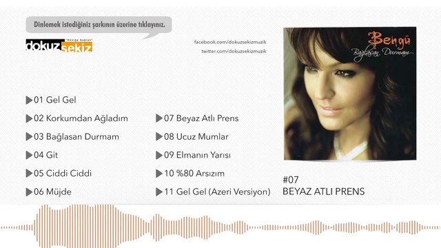 Bengü - Beyaz Atlı Prens (Official Audio)