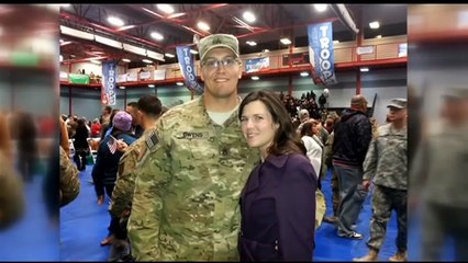 Heart Melting Reaction of a 6 Year Old Girl to Soldier Dad Surprise