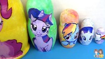 My Little Pony MLP Nesting Matryoshka Dolls, Stacking Cups Surprise Feat. Pinkie Pie Toys / TUYC