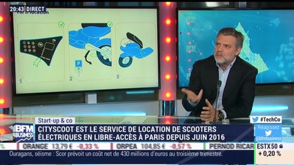 Start-up & Co: Cityscoot, le scooter électrique en libre-service - 09/10