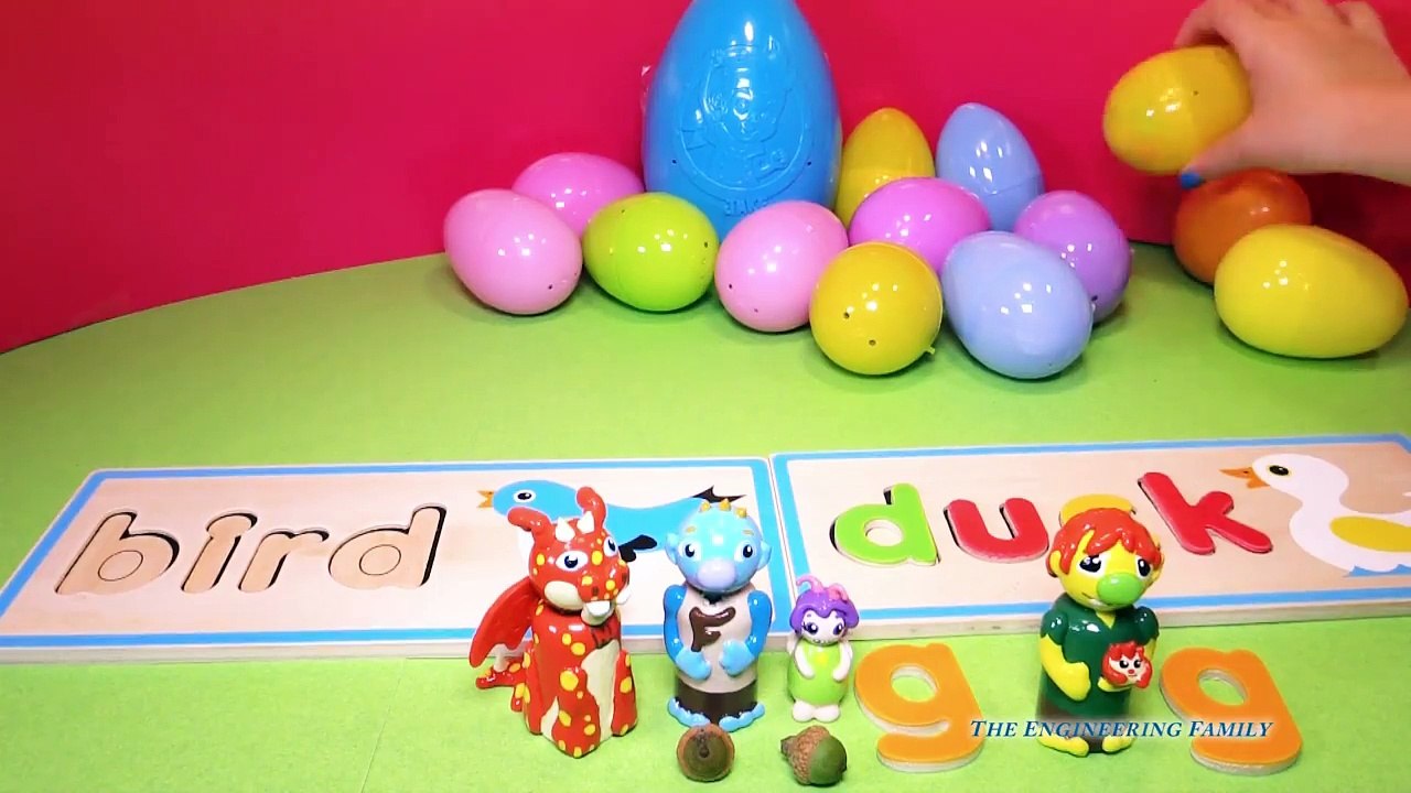 WALLYKAZAM Nickelodeon Wallykazam Surprise Egg Letter Search Learning Toys Video