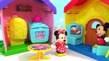 Disney Junior MICKEY MOUSE CLUBHOUSE, Mickey and Minnies House Little TOYS and SURPRISES