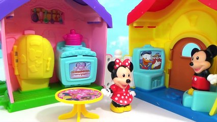 Disney Junior MICKEY MOUSE CLUBHOUSE, Mickey and Minnies House Little TOYS and SURPRISES