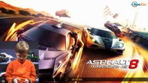 Let's Play Asphalt 8 Игорек СУПЕР ГОНЩИК Играем Видео для детей Игры Гонки на Спорткарах