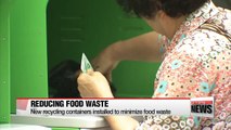 New recycling containers proved to be effective in cutting down food waste