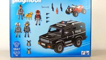 Playmobil Tical Unit Car 5647 Polizeiwagen auspacken seratus1 unboxing