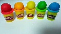 Surprise Play Doh Eggs Learn Colors Modelling Clay Molds Baby Nursery Rhymes For Kids