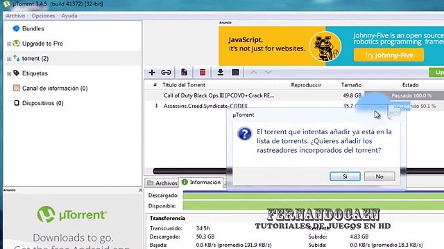 Como Descargar e Instalar Call Of Duty Black Ops 3 Para PC En Español Full 1 Link 2017