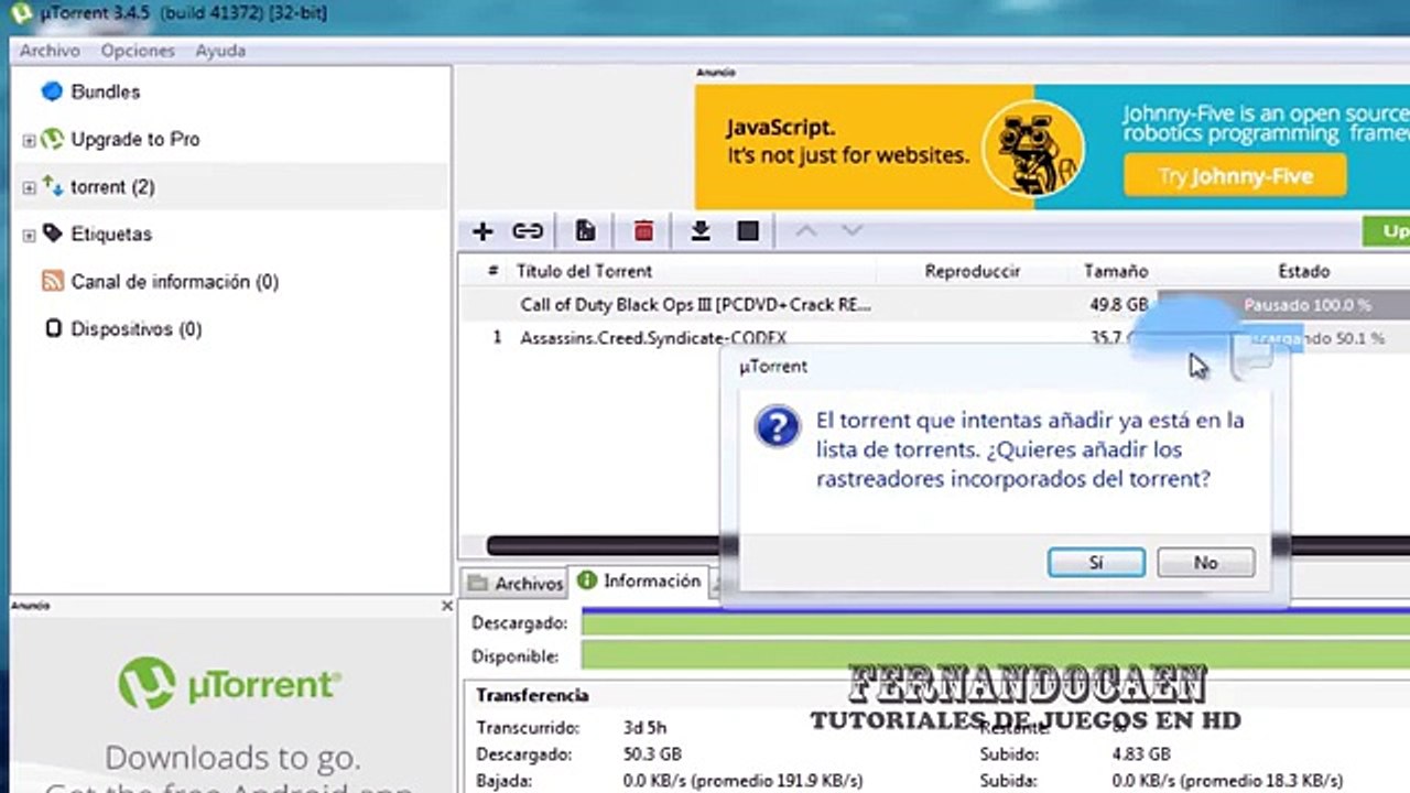 Como Descargar e Instalar Call Of Duty Black Ops 3 Para PC En Español Full 1 Link 2017