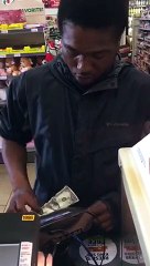 Man high on drugs, tries to use a dollar as an EBT card