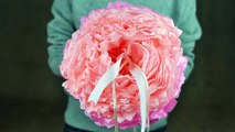 DIY Tissue Paper Pom Poms