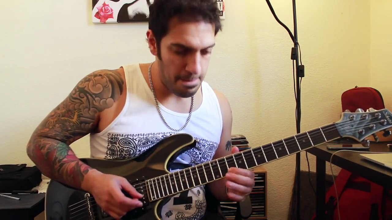 How to play ‘Seize The Day by Avenged Sevenfold Guitar Solo Lesson w/tabs