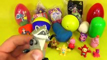 Teletubbies, Curious George, Peppa , Barbapapa, Shrek, Pony, Pet Shop! Kinder Surprise Eggs Play-Doh