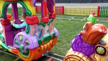 ✿ VLOG Развлекательный Центр ЕДЕМ НА КАЧЕЛИ Видео Для Детей Playground Fun video Kids Amusement Park