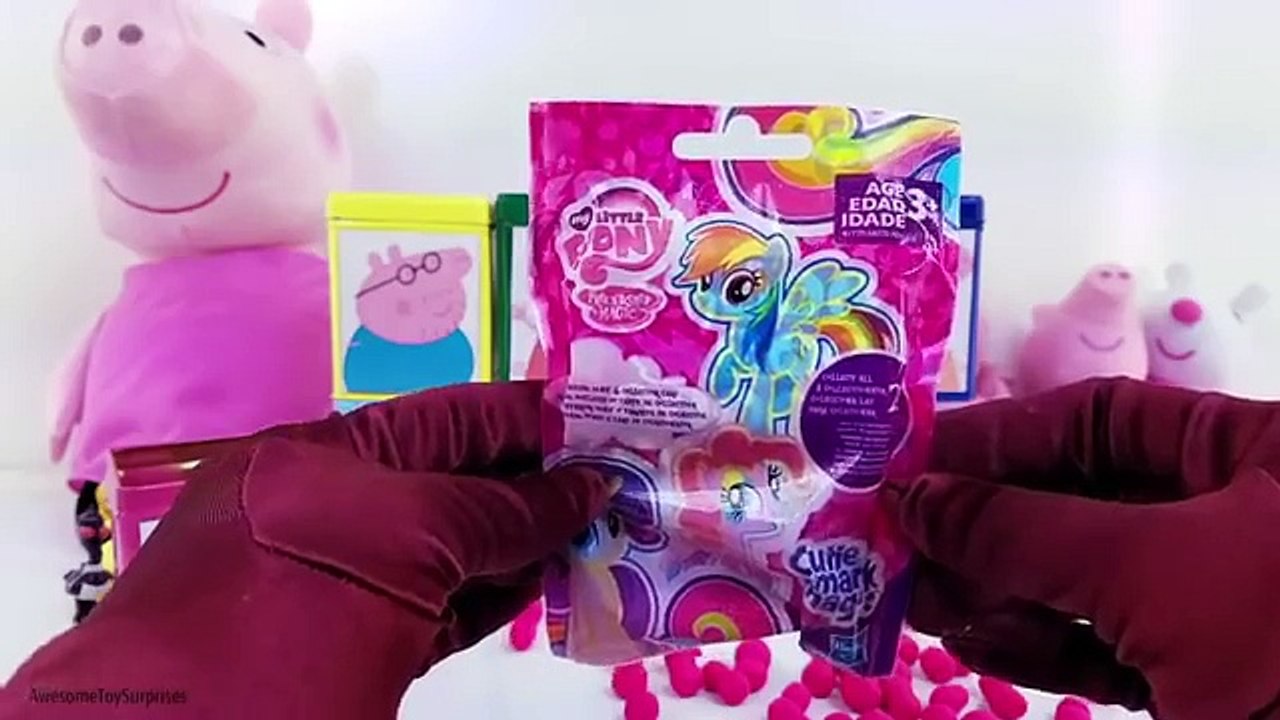 Paw Patrol Skye Chase Marshall Peppa Pig DIY Cubeez Blind Box Surprise Eggs Episodes Learn Colors!