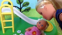 Мультфильм для девочек: Кукла Штеффи идет к доктору Барби с Еви Куклы Развивающие игрушки для детей