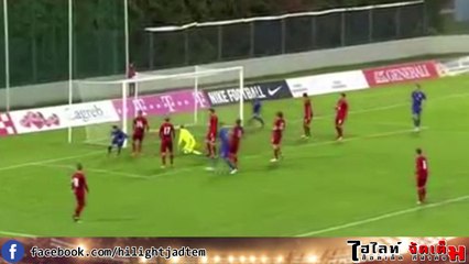 ยูโรU21รอบคัดเลือก-โครเอเชีย พบ สาธารณรัฐเช็ก 5 - 1