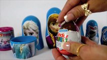 Disney FROZEN Nesting Dolls - Surprise Toys -Matryoshka Dolls Stacking Cups