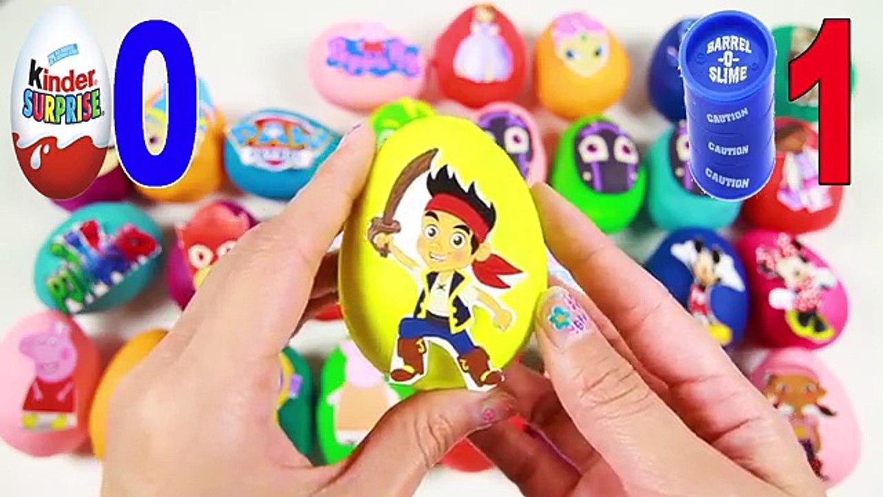 Surprise Egg Game - Paw Patrol, Mickey Mouse, Kinder Egg, Slime, Play-Doh