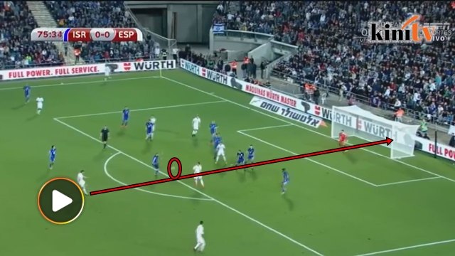 IIIarramendi ledak gol cantik dan pertama buat Sepanyol