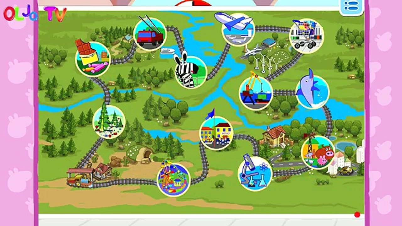 Hippo Peppa - Adventures railway in English