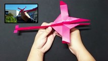Best Paper Planes: How to make a paper airplane that Flies - HARDEST KIRIGAMI | T-Rex
