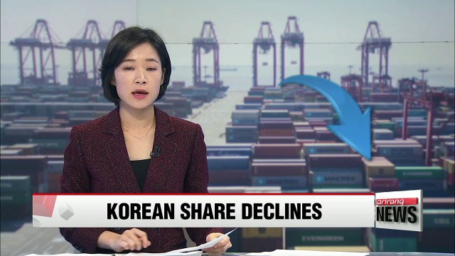 South Korea's share in Chinese market declines