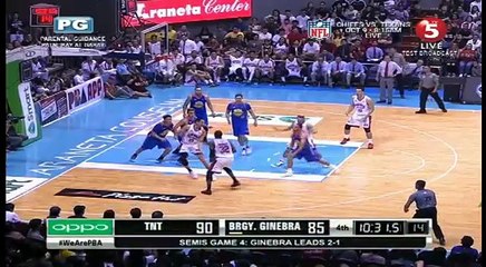 BRGY. GINEBRA VS TNT  OCTOBER 08, 2017 4Q