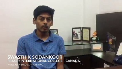 Student of Planet Education Why I'm Studying at ECU. Dhrumil's Story