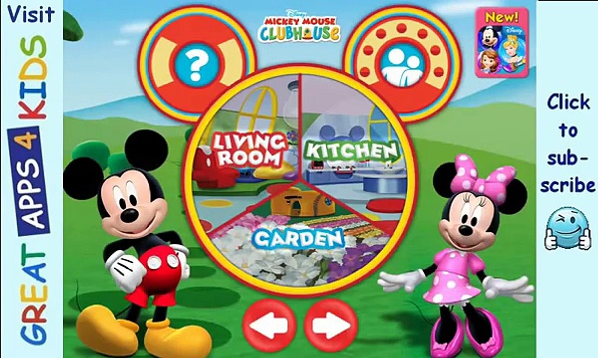 Mickey Mouse Clubhouse Color and Play | Coloring App For Kids – Видео ...