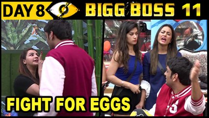 Hina Khan ANGRY On Vikas For Eggs | Bigg Boss 11 Day 8 – Episode 8 | 9th October 2017 Episode Update