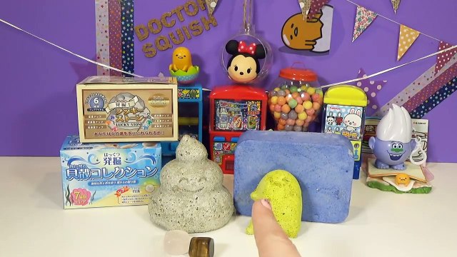 Real Vs DIY DIG IT Bars!! Cute Emoji Dig It! GUDETAMA! Rare Gems & Pearl Finds! Doctor Squish