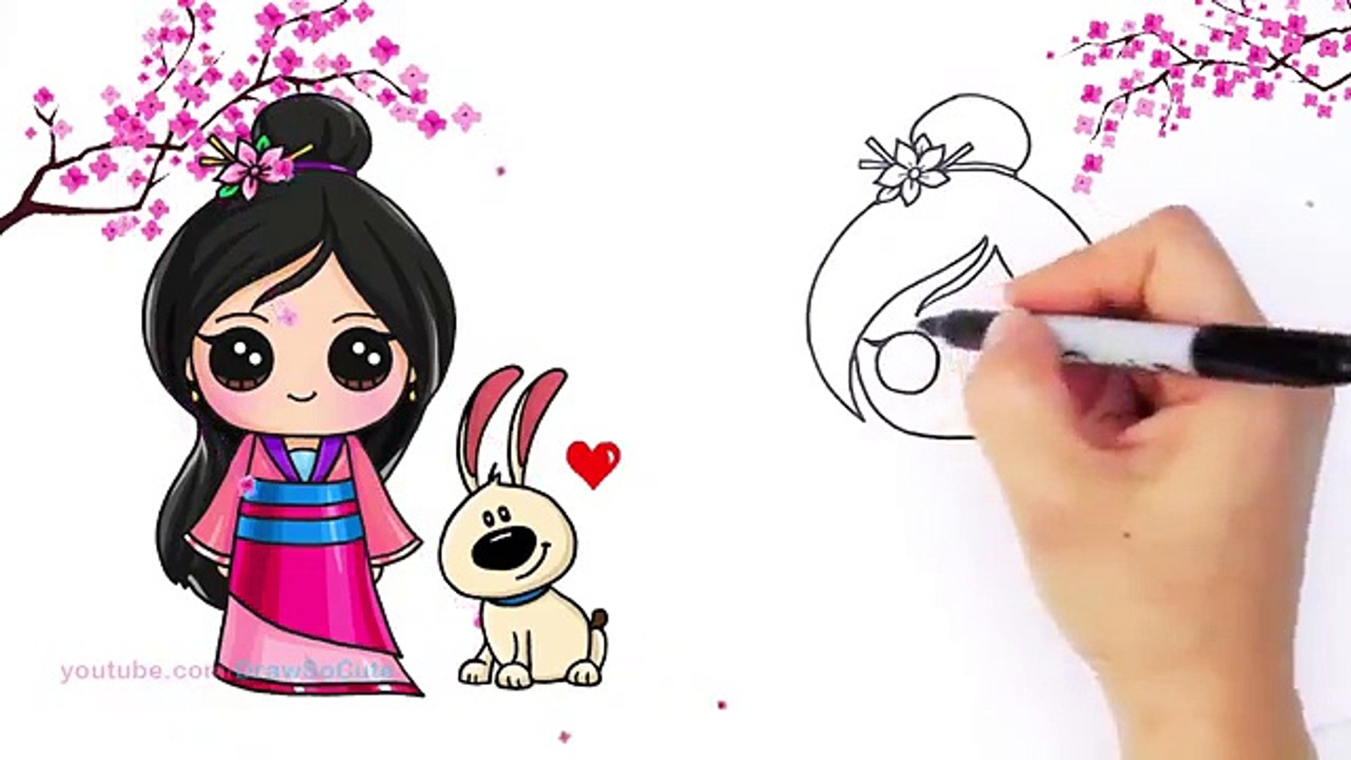 how to draw chibi disney characters