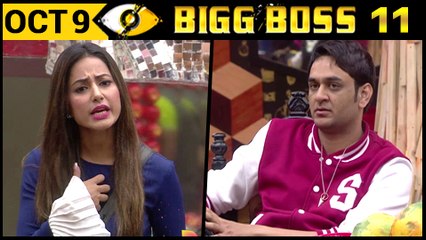 Download Video: Vikas Gupta & Hina Khan FIGHT Because Of Shilpa Bigg Boss 11 October 9th 2017 | Day 8 Episode Update