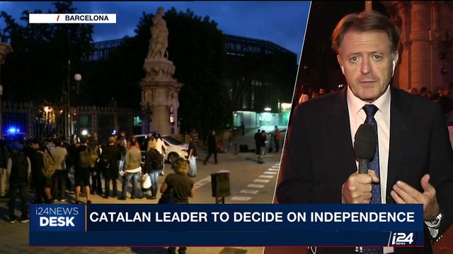 i24NEWS DESK | Catalan leader to decide on independence | Tuesday, October 10th 2017