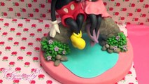 tutorial mickey mouse and minnie cake topper fondant topolino topolina pasta zucchero